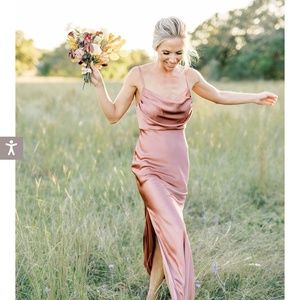 Brand New Relvery Skye Satin Dress